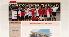 Desktop Screenshot of albert-schweitzer-realschule-lohne.de