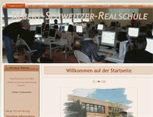 Tablet Screenshot of albert-schweitzer-realschule-lohne.de